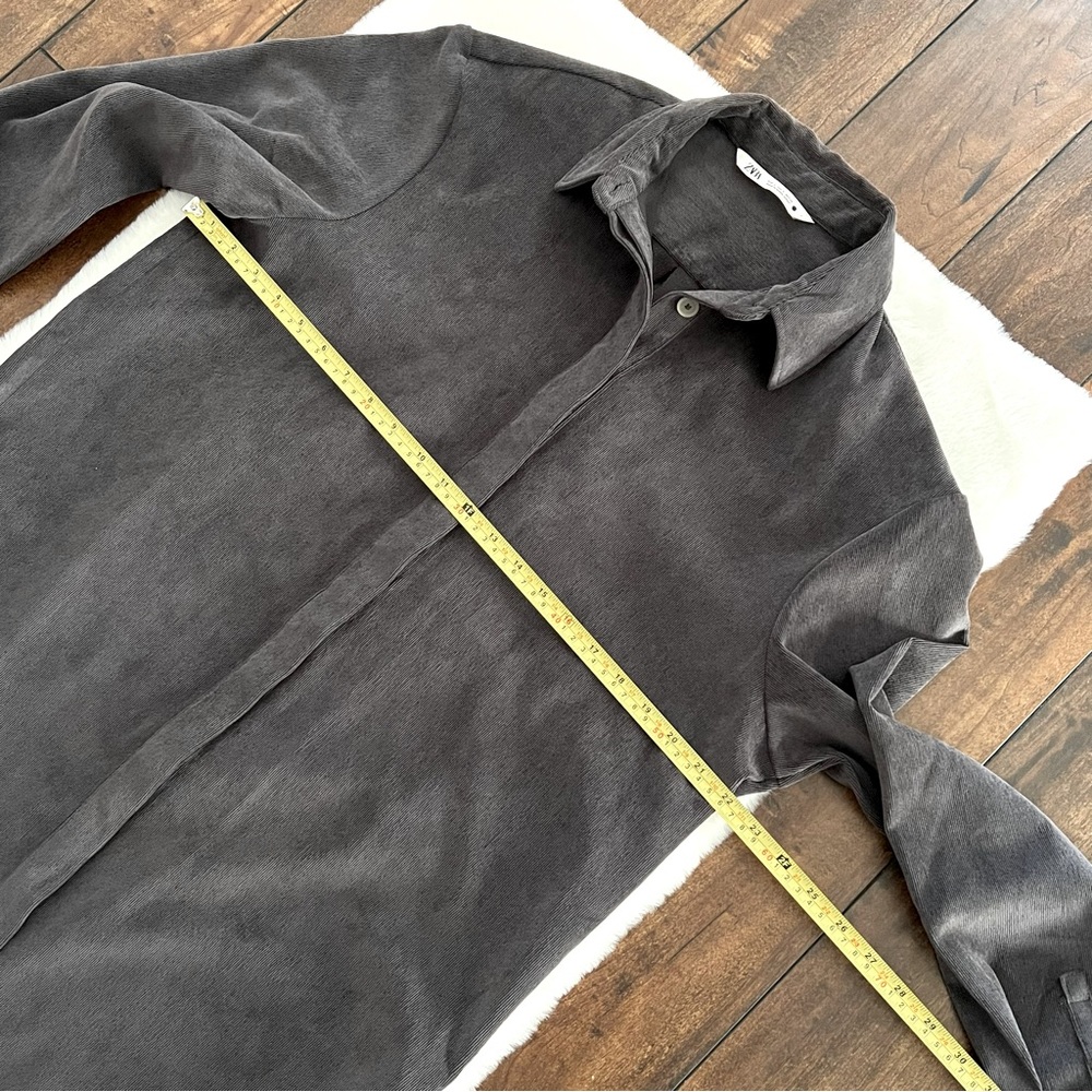 Zara Textured Weave Oversized Shacket Size Small  NWOT - Picture 13 of 16